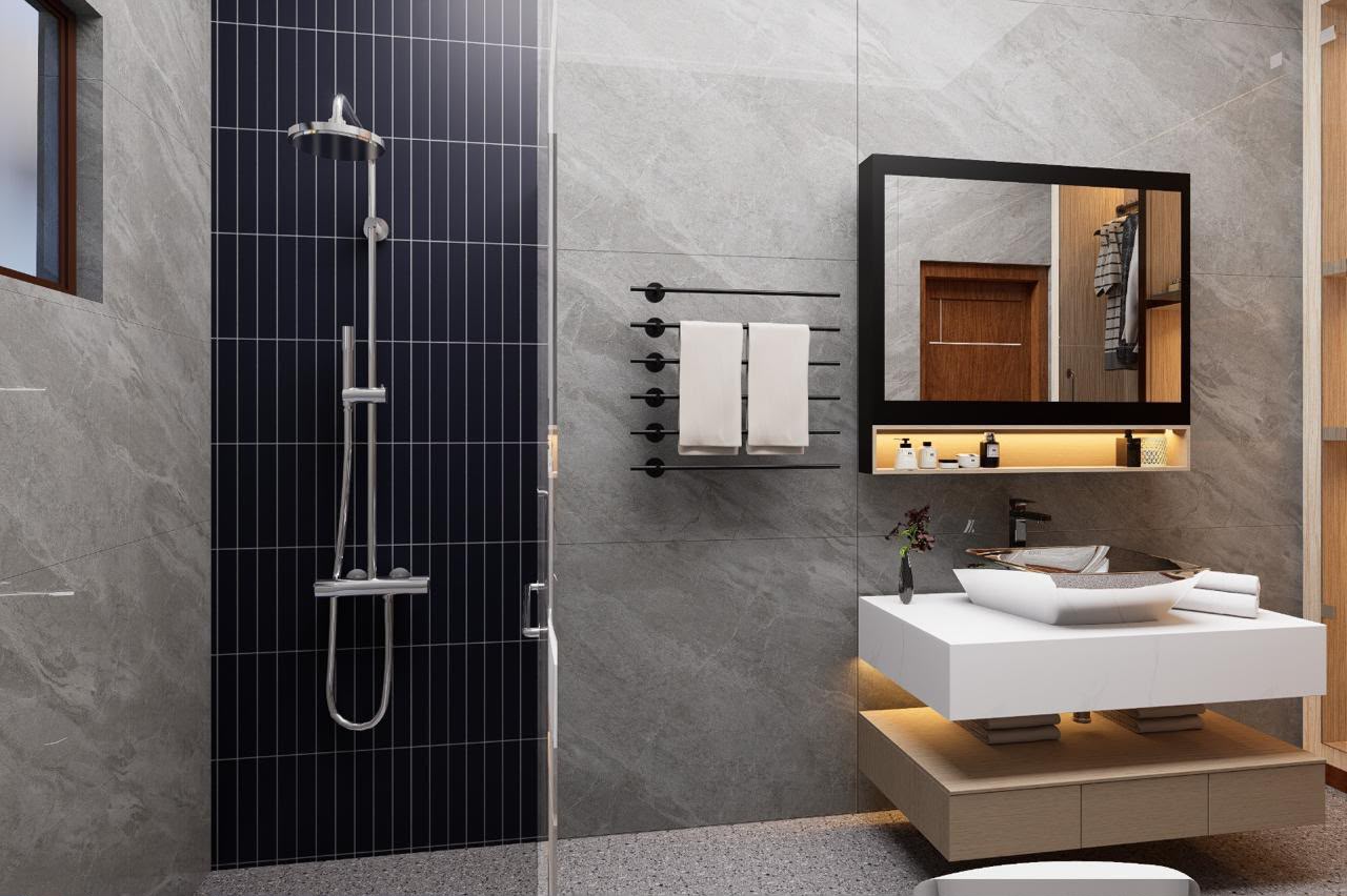 Luxury Interior Bathroom Architectural Design
